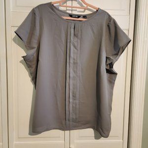 NWOT Lands End Women's Gray Blouse